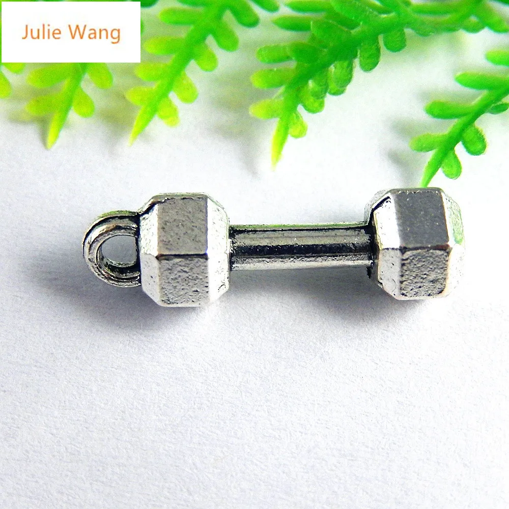 Julie Wang 20PCS Antique Silver Color Dumbbells Fitness Equipment Necklace Earring Bracelet Jewelry For Men And Women Accessor
Julie Wang 20PCS Antique Silver Color Dumbbells Fitness Equipment Necklace Earring Bracelet Jewelry For Men And Women Accessor