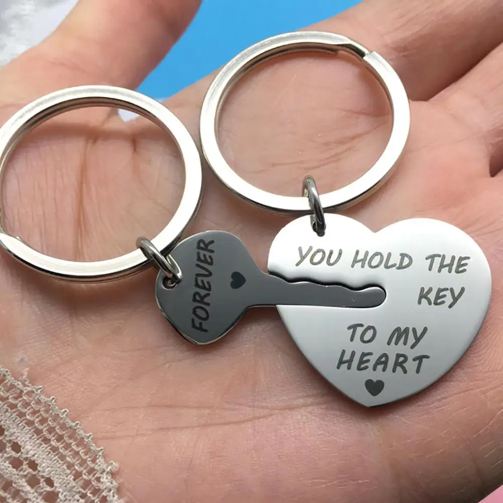 Hot n2Pcs Stainless Steel Love Heart Key Pendant Keychain Keyring Bag Hanging Decor Gift
Hot n2Pcs Stainless Steel Love Heart Key Pendant Keychain Keyring Bag Hanging Decor Gift