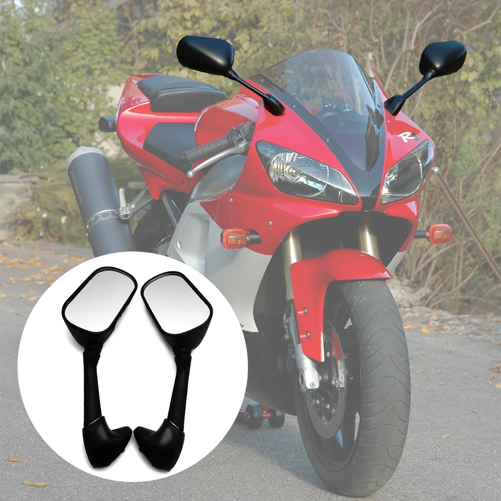 Black OEM Style Racing Replacement Mirrors For Yamaha YZF-R1 1998-2001 R6 1999 2000 2001 2002 03 04 05 & R6S 2006-2008
Black OEM Style Racing Replacement Mirrors For Yamaha YZF-R1 1998-2001 R6 1999 2000 2001 2002 03 04 05 & R6S 2006-2008