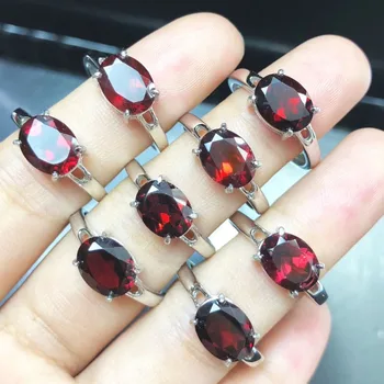 Genuine Garnet, Deep Regal Red Hue with Brilliant Ring, Rhodolite Garnet Cocktail Ring Band Rhodium Plated 925 Silver Jewelry
Genuine Garnet, Deep Regal Red Hue with Brilliant Ring, Rhodolite Garnet Cocktail Ring Band Rhodium Plated 925 Silver Jewelry