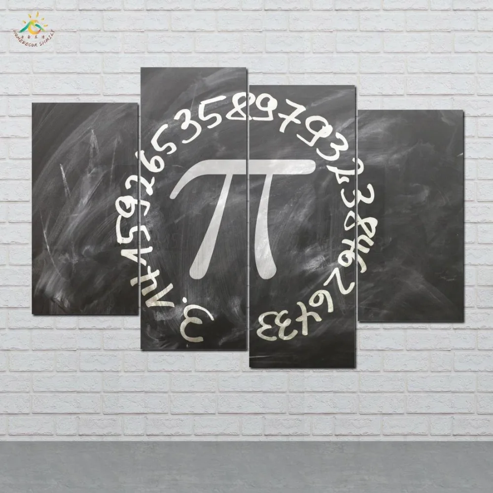 PI Number Wall Art HD Prints Canvas Art Painting Modular Picture And Vintag Poster Canvas Painting Home Decor 4 PIECES
PI Number Wall Art HD Prints Canvas Art Painting Modular Picture And Vintag Poster Canvas Painting Home Decor 4 PIECES