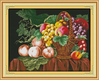 Fruit counted printed on fabric DMC 14CT 11CT Cross Stitch kitsembroidery needlework Sets Home Decor
Fruit counted printed on fabric DMC 14CT 11CT Cross Stitch kitsembroidery needlework Sets Home Decor