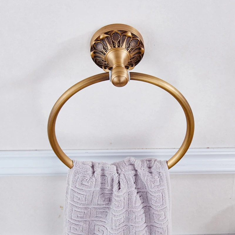 Vidric Antique copper towel ring, vintage towel rack holder bathroom, Black bronze Towel hanger toalha anel Bathroom Accessories
Vidric Antique copper towel ring, vintage towel rack holder bathroom, Black bronze Towel hanger toalha anel Bathroom Accessories