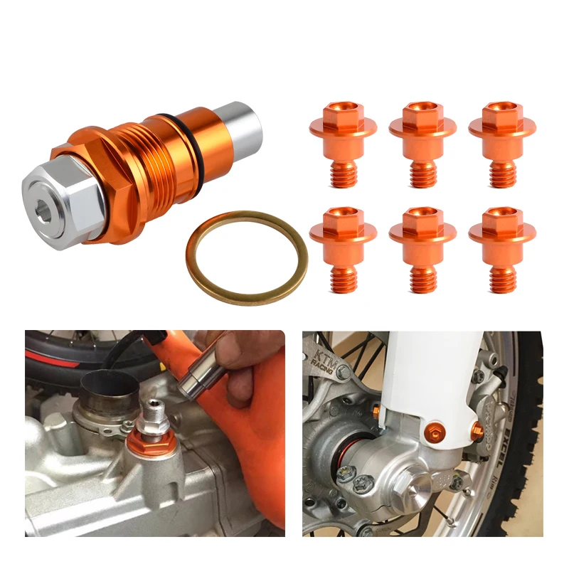 Front Fork Guard Bolts Screw Cam Chain Timing Camshaft Drive Tensioner for KTM SXF EXCF For Husqvarna FC FE 250 350 for Husaberg
Front Fork Guard Bolts Screw Cam Chain Timing Camshaft Drive Tensioner for KTM SXF EXCF For Husqvarna FC FE 250 350 for Husaberg