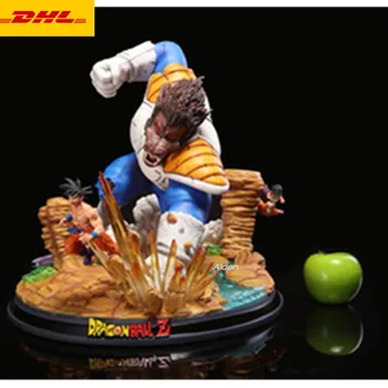 

19" Statue Dragon Ball Bust Super Saiyan Full-Length Portrait Vegeta Son Goku GK Action Figure Collectible Model Toy BOX Z1078