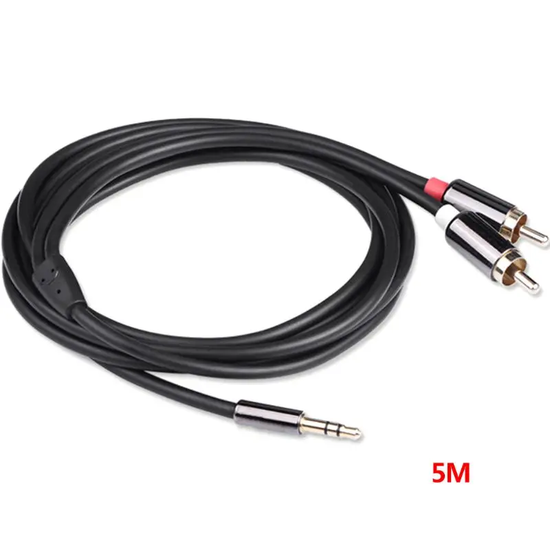 1M/2M/5M Audio Cable 2RCA to 3.5 Audio Car Cable RCA 3.5MM Jack Male to Male RCA AUX Cable for Amplifier Phone Headphone Speaker
1M/2M/5M Audio Cable 2RCA to 3.5 Audio Car Cable RCA 3.5MM Jack Male to Male RCA AUX Cable for Amplifier Phone Headphone Speaker