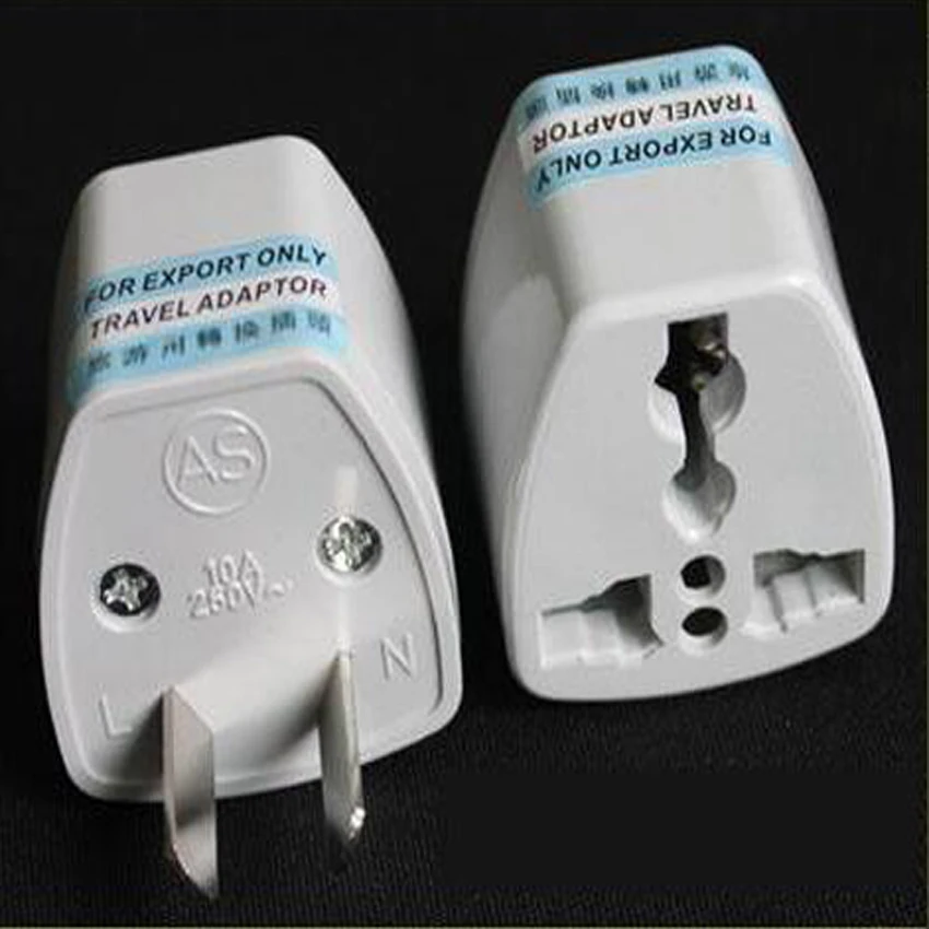 1PC Travel Converter Adaptor Australian New Zealand regulatory conversion plug 2 Pin AC Power Plug Adaptor Multi-purpose plug
1PC Travel Converter Adaptor Australian New Zealand regulatory conversion plug 2 Pin AC Power Plug Adaptor Multi-purpose plug