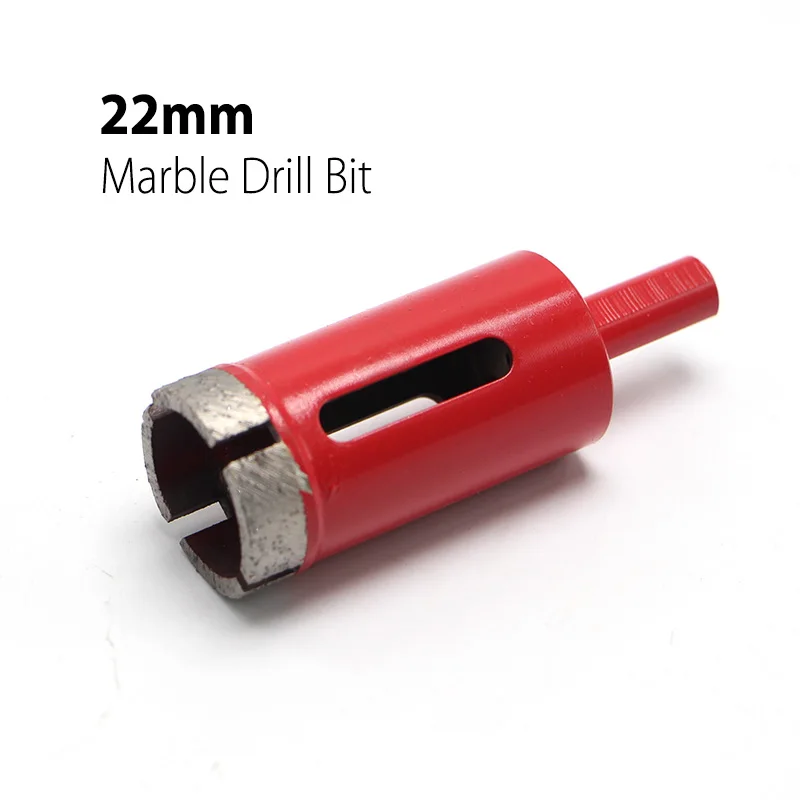 22mm Core Drill Bit for Marble Granite Stone Material Cement Sintering Diamond Bit
22mm Core Drill Bit for Marble Granite Stone Material Cement Sintering Diamond Bit