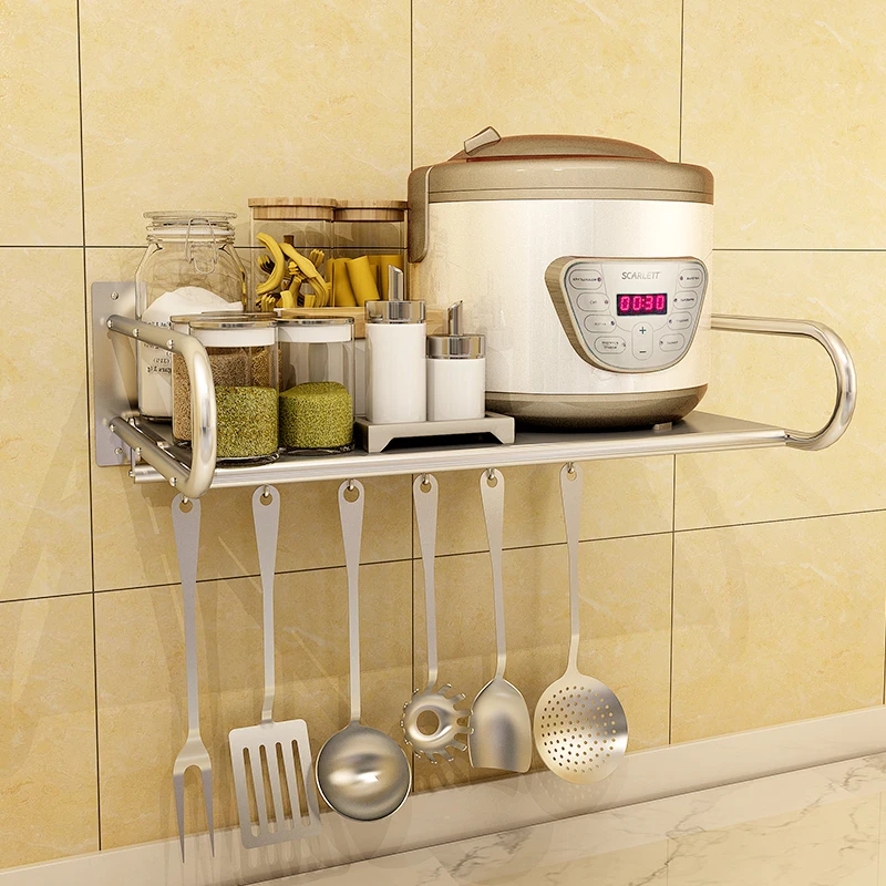 304 stainless steel wall-mounted microwave oven rack kitchen seasoning oven storage rack LU5155
304 stainless steel wall-mounted microwave oven rack kitchen seasoning oven storage rack LU5155
