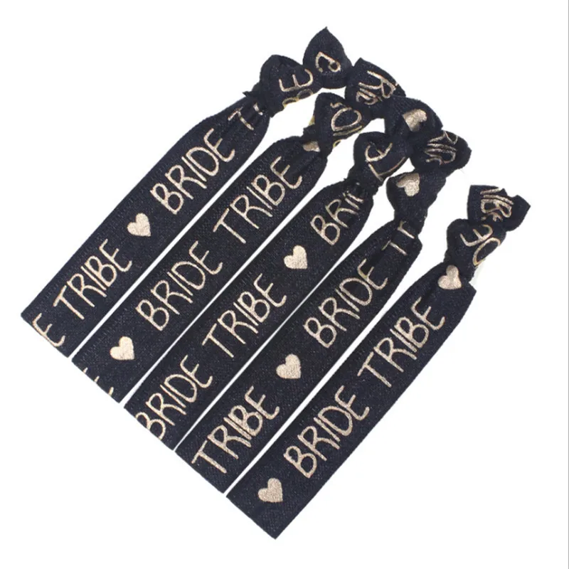 5pc wedding decoration Bride Tride hot stamping wristband baby shower hair band DIY party decoration bride to wedding supplies-C
5pc wedding decoration Bride Tride hot stamping wristband baby shower hair band DIY party decoration bride to wedding supplies-C