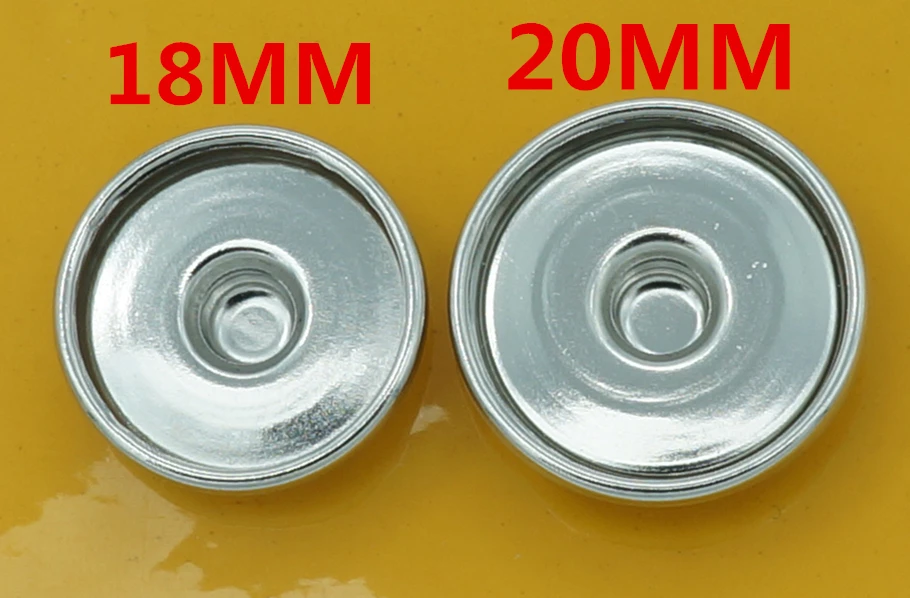 Hot sale 50PCS snap buttons 18MM&20MM for make print snap buttons or rhinestone snap buttons DIY Fittings Deep
Hot sale 50PCS snap buttons 18MM&20MM for make print snap buttons or rhinestone snap buttons DIY Fittings Deep