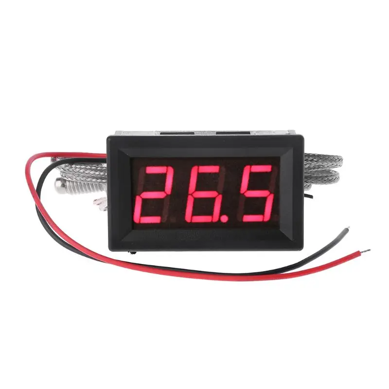 OOTDTY White Indoor Outdoor Thermometer Humidity Meter Clock-shaped Temperature Hygrometer LED Display DC 4-28V 0.5m Cable
OOTDTY White Indoor Outdoor Thermometer Humidity Meter Clock-shaped Temperature Hygrometer LED Display DC 4-28V 0.5m Cable