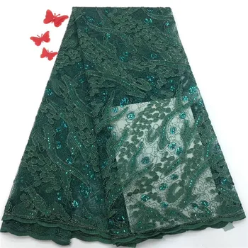 High Quality African Lace Fabric Tassels Sequins Indian Wedding Dress Fabric French Swiss Voile Mesh Tulle Lace Material green(
High Quality African Lace Fabric Tassels Sequins Indian Wedding Dress Fabric French Swiss Voile Mesh Tulle Lace Material green(