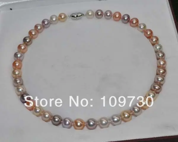 Jewelry 002559 Outstanding luster Natural Rare Multi AAA+ 10-11mm round pearl necklace
Jewelry 002559 Outstanding luster Natural Rare Multi AAA+ 10-11mm round pearl necklace