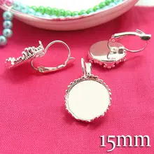 20pcs Inner 15mm New Arrival 2014 DIY Silver Plated White Ear Hook Crown edge Bezel Setting Tray for Cabochons
20pcs Inner 15mm New Arrival 2014 DIY Silver Plated White Ear Hook Crown edge Bezel Setting Tray for Cabochons