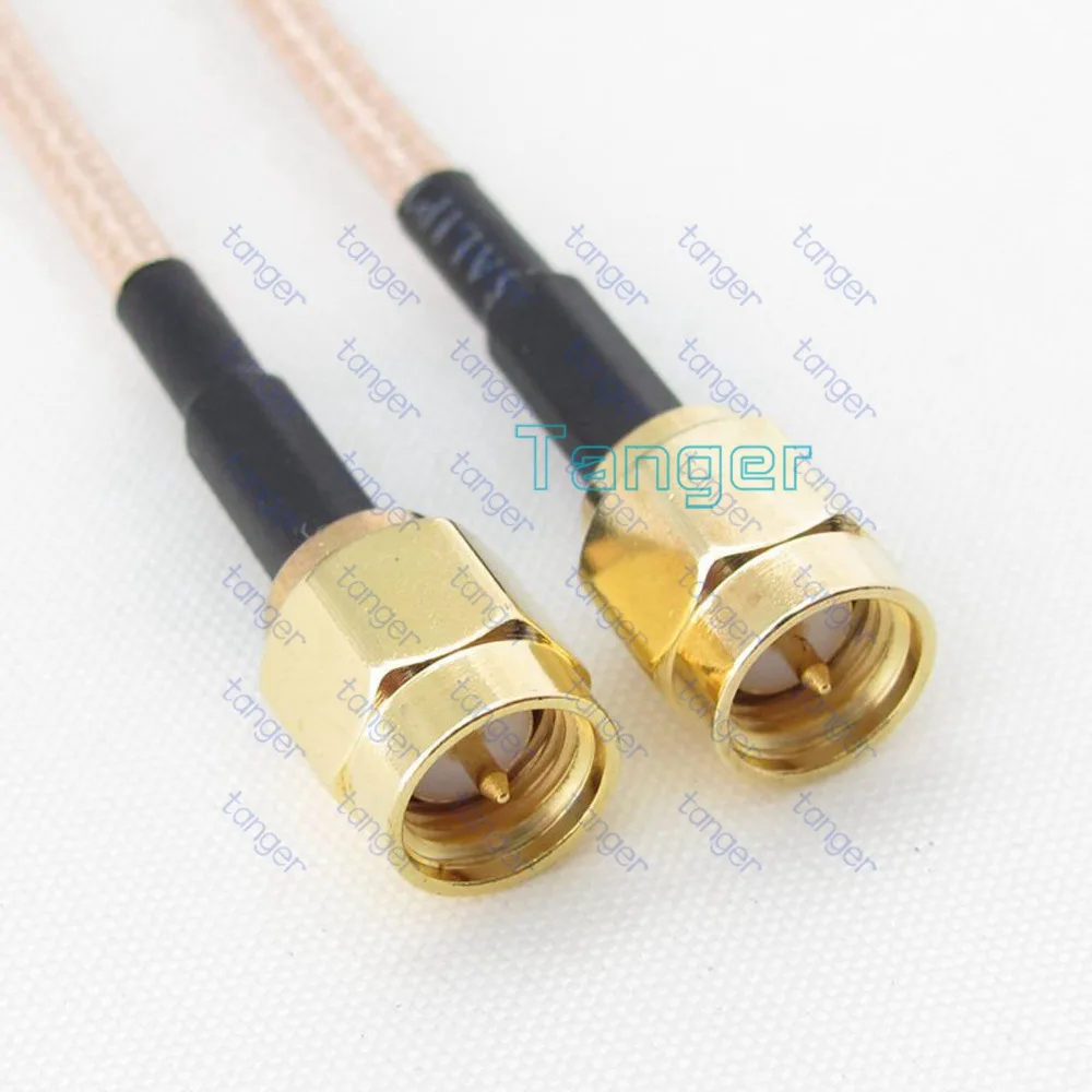 Tanger High quality SMA male to male plug connector RG316 RG-316 RF Coaxial Pigtail Jumper 4inch 10cm RF cable
Tanger High quality SMA male to male plug connector RG316 RG-316 RF Coaxial Pigtail Jumper 4inch 10cm RF cable