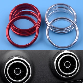 DWCX 4pcs Aluminum Alloy Dashboard Air Vent Outlet Inside Ring Chorme Cover Trim Fit For Audi A3 8V 2012-2018 Q2 2017-2018
DWCX 4pcs Aluminum Alloy Dashboard Air Vent Outlet Inside Ring Chorme Cover Trim Fit For Audi A3 8V 2012-2018 Q2 2017-2018