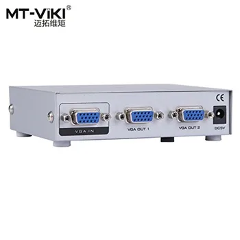 2017 Original MT-VIKI Maituo VGA Splitter 1 Input 2 Output Video Distributor 1 Computer Connects 2 Monitors Same Image MT-1502
2017 Original MT-VIKI Maituo VGA Splitter 1 Input 2 Output Video Distributor 1 Computer Connects 2 Monitors Same Image MT-1502