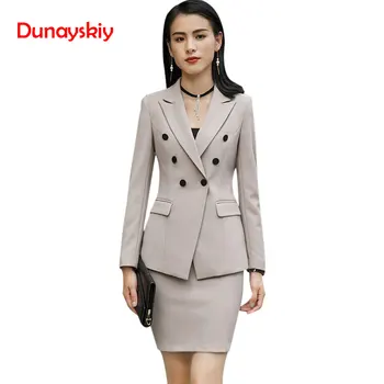 2020 New Fashion Skirt Suits Women Business Long Sleeve Blazer And Trousers Two Pieces Set Office Ladies Plus Size Work Wear
2020 New Fashion Skirt Suits Women Business Long Sleeve Blazer And Trousers Two Pieces Set Office Ladies Plus Size Work Wear
