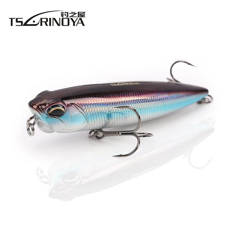 Tsurinoya DW58 110mm/21g Long Distance Throwing Top Water Pencil Fishing Lure Pencli Articial Bait Bass Snakehead | Спорт и