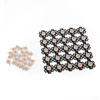 25Pcs/Lot Light Beads 3W Full Spectrum 380nm-840nm Wavelength LED Grow Light Chips for Plant Growing aquario 
25Pcs/Lot Light Beads 3W Full Spectrum 380nm-840nm Wavelength LED Grow Light Chips for Plant Growing aquario