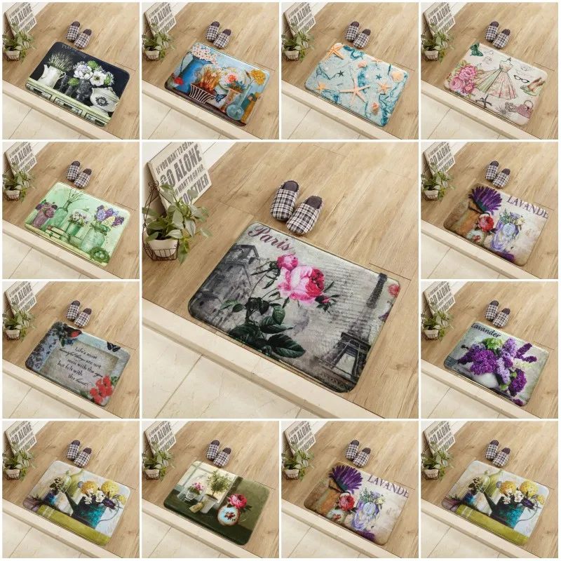 Homing Door Entrance Mats Anti-slip MG05 Floral Printed Carpets Living Room Mats For Bay Window Cushion Foot Pet Pads Rug
Homing Door Entrance Mats Anti-slip MG05 Floral Printed Carpets Living Room Mats For Bay Window Cushion Foot Pet Pads Rug