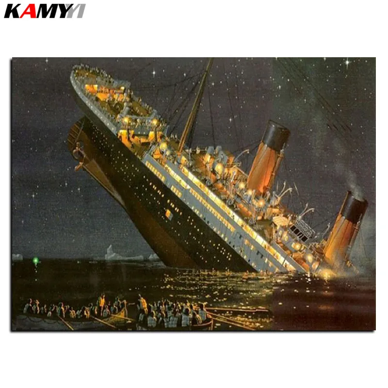 5D DIY diamond painting cross stitch Titanic on the sea Full Square Diamond embroidery Needlework Rhinestone Mosaic decor B703
5D DIY diamond painting cross stitch Titanic on the sea Full Square Diamond embroidery Needlework Rhinestone Mosaic decor B703
