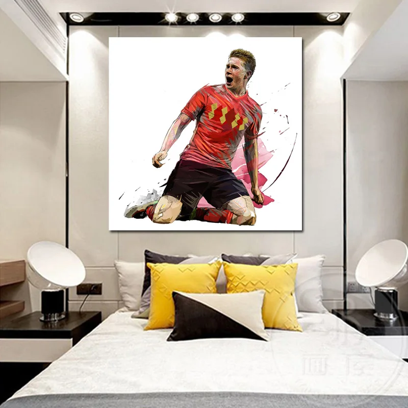 Kevin De Bruyne Soccer Player Canvas Painting Prints Living Room Home Decoration Modern Wall Art Painting Posters Sport Picture
Kevin De Bruyne Soccer Player Canvas Painting Prints Living Room Home Decoration Modern Wall Art Painting Posters Sport Picture