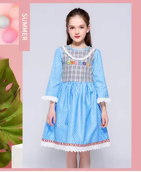 Roimyal Wholesale Spring/Autumn new children's dress pure cotton dot lace girls idyllic stitching dress 2-11years free shipping
Roimyal Wholesale Spring/Autumn new children's dress pure cotton dot lace girls idyllic stitching dress 2-11years free shipping