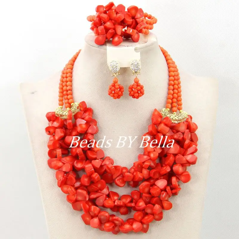 Latest New Coral Beads Necklace Women Costume Jewelry Set Indian Nigerian Wedding African Jewelry Set Free Shipping ABY836
Latest New Coral Beads Necklace Women Costume Jewelry Set Indian Nigerian Wedding African Jewelry Set Free Shipping ABY836