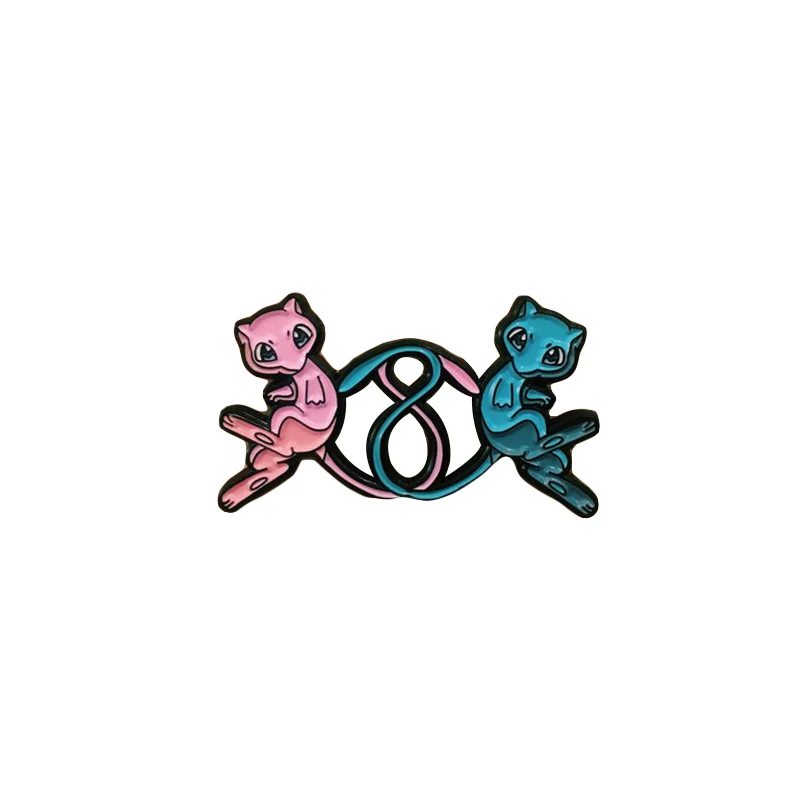 Pink and blue Sailor mew brooch Pokemon anime perfect mashup pin magical hat bag decor
Pink and blue Sailor mew brooch Pokemon anime perfect mashup pin magical hat bag decor
