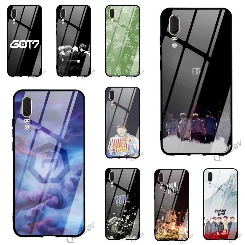 Shockproof GOT7 Bands GOT 7 Glass Phone Cover for Huawei P20 Pro Case 10 7A Y6 Y9 Honor 9 P10 Lite P Smart Mate 20 Shell
Shockproof GOT7 Bands GOT 7 Glass Phone Cover for Huawei P20 Pro Case 10 7A Y6 Y9 Honor 9 P10 Lite P Smart Mate 20 Shell