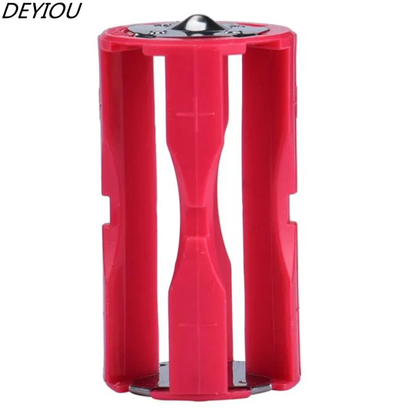 DEYIOU Parallel Cell Adapter Battery Holder DC 1.5V Case Box Convert 4 AAA to 1 C Size H0TB
DEYIOU Parallel Cell Adapter Battery Holder DC 1.5V Case Box Convert 4 AAA to 1 C Size H0TB