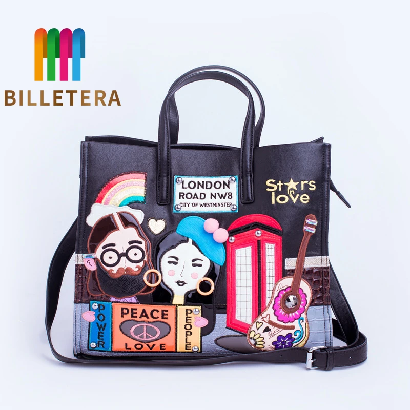 BILLETERA Large Capacity Women Shoulder Bag Female PU Leather Messenger Bag Handbag
BILLETERA Large Capacity Women Shoulder Bag Female PU Leather Messenger Bag Handbag