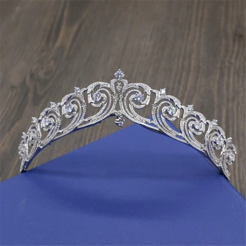 Micro Paved Full Zircon Tiara Queen Diadem Crown Bridal Headpiece Wedding Hair Accessories Bijoux Cheveux Novia WIGO0999
Micro Paved Full Zircon Tiara Queen Diadem Crown Bridal Headpiece Wedding Hair Accessories Bijoux Cheveux Novia WIGO0999