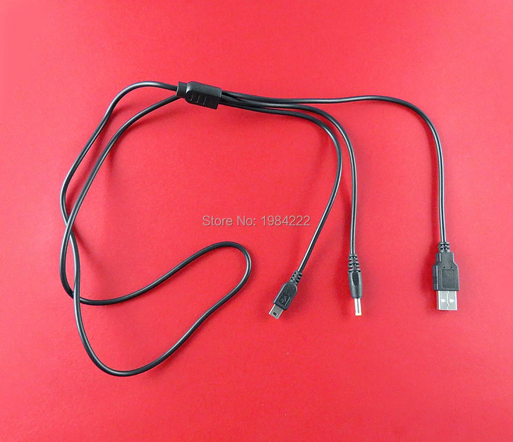 

For PSP1000 PSP2000 PSP3000 2 in 1 USB 2.0 Data Transfer Sync Charge Cable Cord for Sony For PSP 1000 2000 3000 PS3 Game Console
