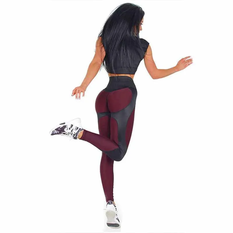 SALSPOR Patchwork Gym Leggings Women Polyester High Waist Ankle Length Yoga Pants Push Up Slim Fit Fashion Female Legging
SALSPOR Patchwork Gym Leggings Women Polyester High Waist Ankle Length Yoga Pants Push Up Slim Fit Fashion Female Legging