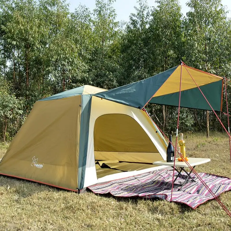 Quick Automatic Opening Camping Tent Family 4 Person Outdoor Party Fishing Tent Beach Tourist Waterproof Tents Anti-UV
Quick Automatic Opening Camping Tent Family 4 Person Outdoor Party Fishing Tent Beach Tourist Waterproof Tents Anti-UV
