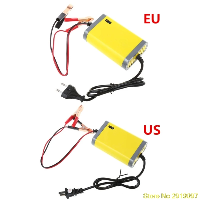 US/EU Plug Car Battery Charger 12v 2A Fully-automatic Car motorcycle battery charger Adaptor Power Supply Drop Shipping Support
US/EU Plug Car Battery Charger 12v 2A Fully-automatic Car motorcycle battery charger Adaptor Power Supply Drop Shipping Support