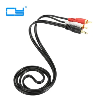 

3.5 MM Male Jack to AV 2 RCA Male Stereo Music Audio Cable Cord AUX for Mp3 4 Pod Phone TV Sound Speakers 1.5M 3M 5M 10M 15M 20M