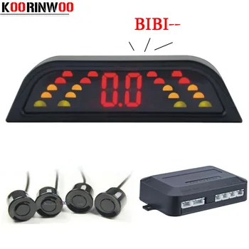 Koorinwo LCD Screen Parktronic 4 Probe Buzzer Car Parking Sensor Kit Reverse Radar Backup Alert Indicator Parking Assistance 12V
Koorinwo LCD Screen Parktronic 4 Probe Buzzer Car Parking Sensor Kit Reverse Radar Backup Alert Indicator Parking Assistance 12V