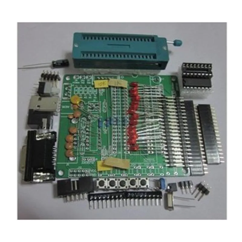 DIY Learning Board Kit STC89C52 51/AVR MCU Development Board Learning Board Spare Parts
DIY Learning Board Kit STC89C52 51/AVR MCU Development Board Learning Board Spare Parts