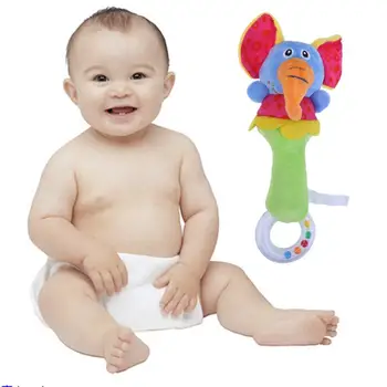 Hand Bell Stick Toy Cartoon Baby Rattle Toy Bell Stick Stroller Hanging Toys Funny Toys Cartoon Calf / Cat / Lion / Elephant
Hand Bell Stick Toy Cartoon Baby Rattle Toy Bell Stick Stroller Hanging Toys Funny Toys Cartoon Calf / Cat / Lion / Elephant