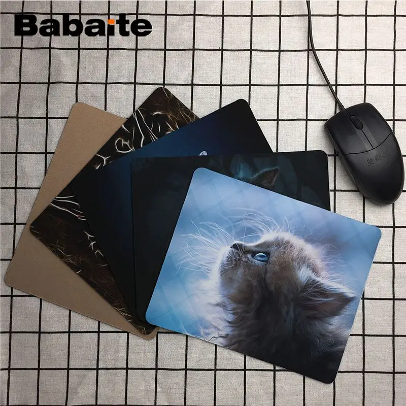 Babaite Cool New Cool Cat Rubber Mouse Durable Desktop Mousepad Size for 18x22cm 25x29cm Rubber Mousemats
Babaite Cool New Cool Cat Rubber Mouse Durable Desktop Mousepad Size for 18x22cm 25x29cm Rubber Mousemats