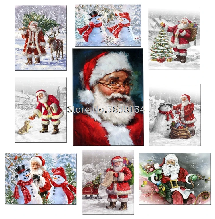 Santa Claus 5D DIY Diamond Painting Snowman Rhinestones Pasting Cross Stitch Full Diamond Embroidery Mosaic Needlework Christmas
Santa Claus 5D DIY Diamond Painting Snowman Rhinestones Pasting Cross Stitch Full Diamond Embroidery Mosaic Needlework Christmas