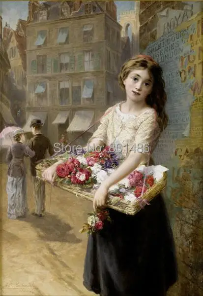 Classical Wall Painting Home Decorative Art Picture Paint on Canvas Print oil painting living room The flower girl on the street
Classical Wall Painting Home Decorative Art Picture Paint on Canvas Print oil painting living room The flower girl on the street