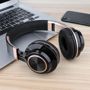 Wireless Bluetooth 4.2 And 3.5mm Wired Headphones Foldable Hi-Fi Stereo Headset With Mic SD/TF Card Reader For Cell phone PC A30
Wireless Bluetooth 4.2 And 3.5mm Wired Headphones Foldable Hi-Fi Stereo Headset With Mic SD/TF Card Reader For Cell phone PC A30
