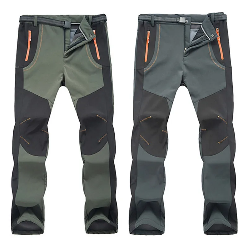 2018 New Winter Men Women Hiking Pants Outdoor Softshell Trousers Waterproof Windproof Thermal Camping Ski Climbing Size S-5XL
2018 New Winter Men Women Hiking Pants Outdoor Softshell Trousers Waterproof Windproof Thermal Camping Ski Climbing Size S-5XL