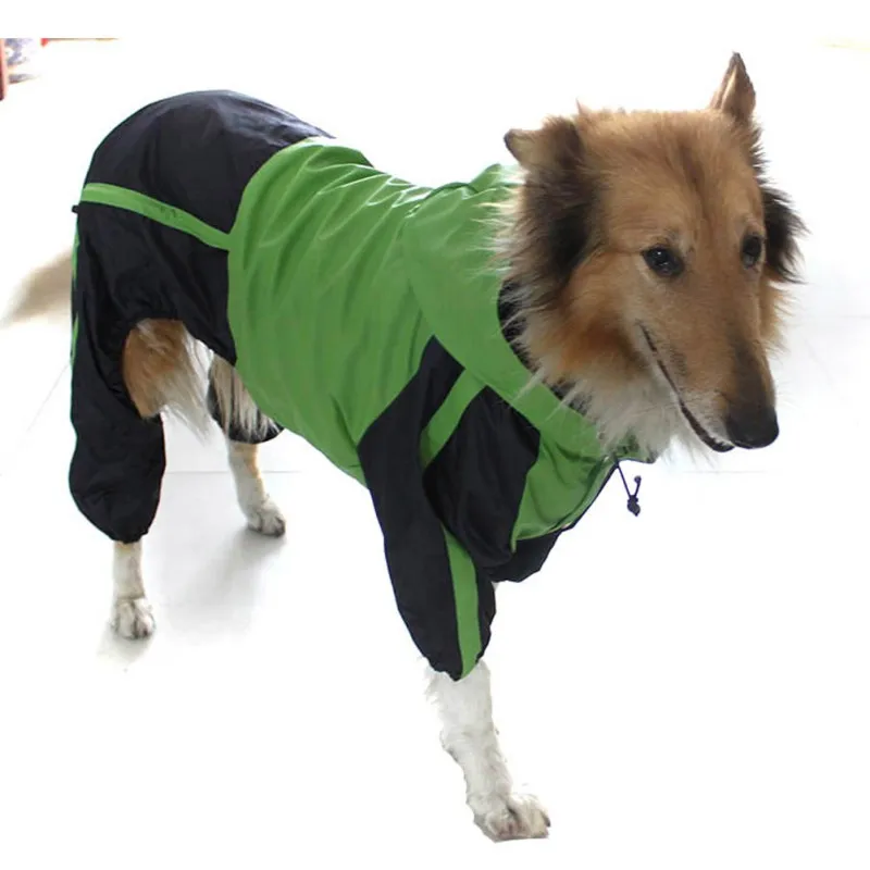 Dog Raincoat Waterproof Rain Jumpsuit Outdoor Rain Coat Jacket 4 Legs Safe Snow Raincoats For Medium Large Dogs
Dog Raincoat Waterproof Rain Jumpsuit Outdoor Rain Coat Jacket 4 Legs Safe Snow Raincoats For Medium Large Dogs