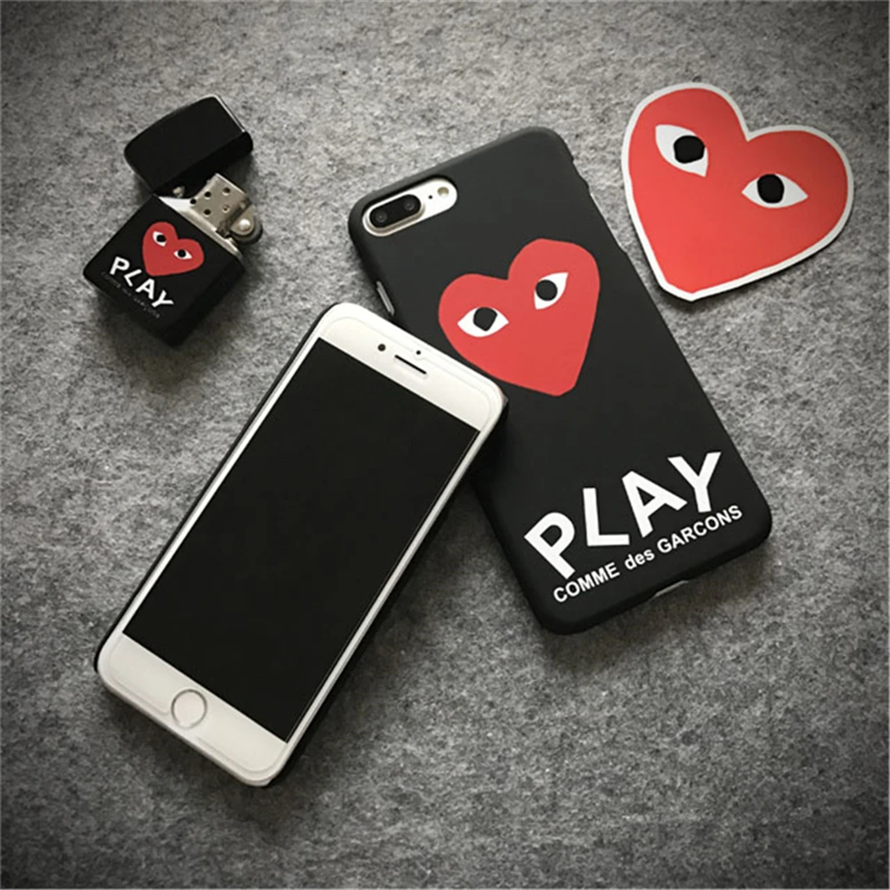 Luxury Fashion CDG Play Matte Hard Protect Cases For iphone 7 5 SE 7 6 6s 8 Plus Phone Cover coque case fundas
Luxury Fashion CDG Play Matte Hard Protect Cases For iphone 7 5 SE 7 6 6s 8 Plus Phone Cover coque case fundas